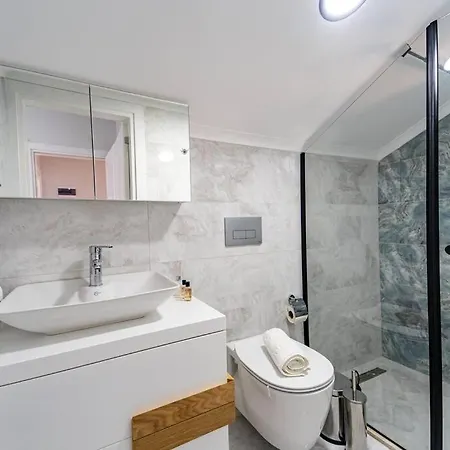 Merkezde 8 Kisilik Yerden Isitmali Villa *