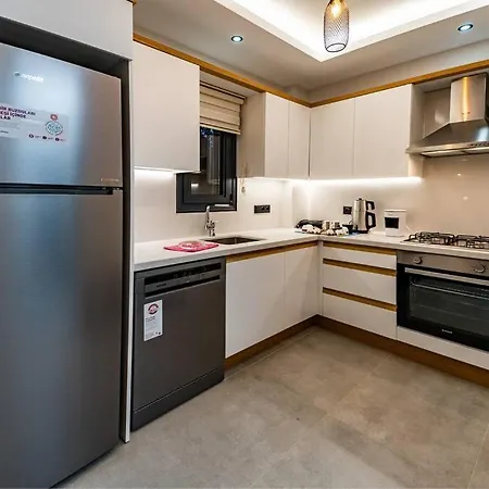 Merkezde 8 Kisilik Oezel Havuzlu Villa Villa Fethiye